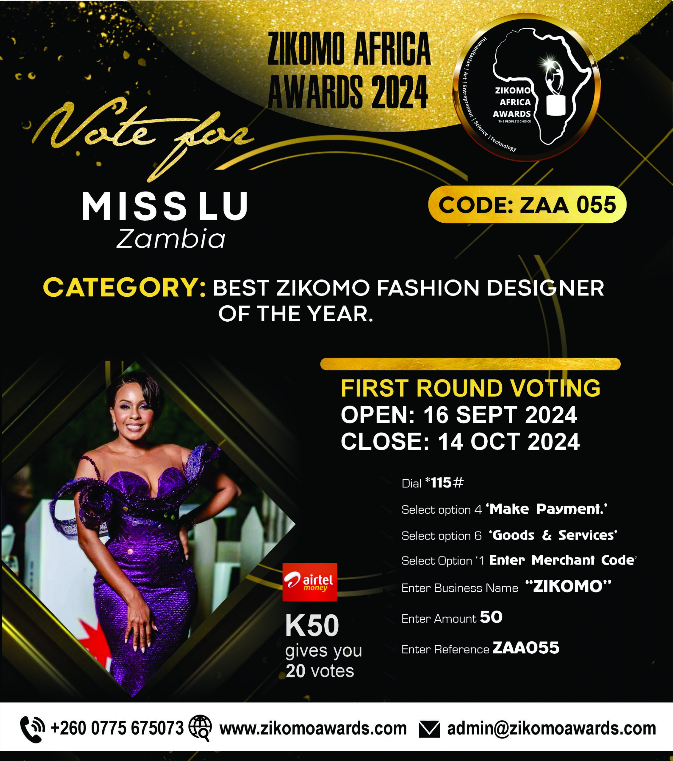 MISS LU -ZAMBIA