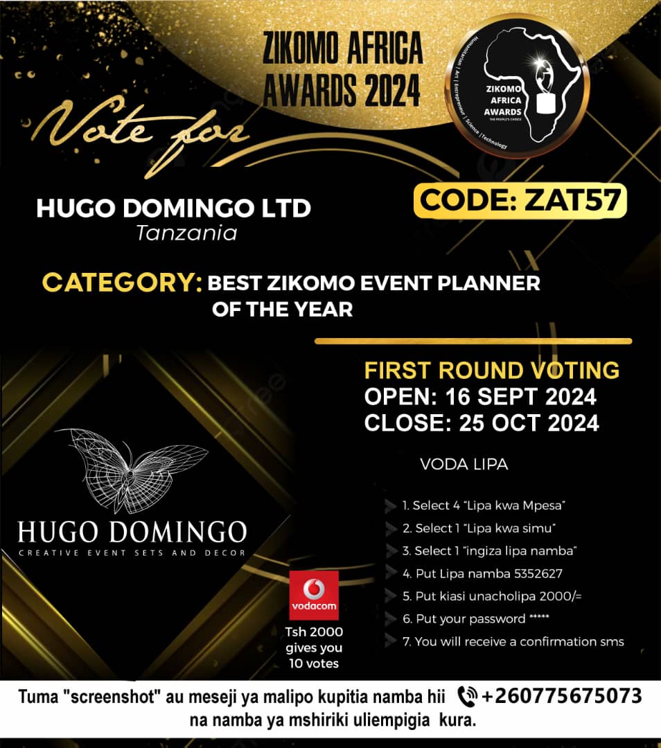 HUGO DOMINGO LTD - TANZANIA