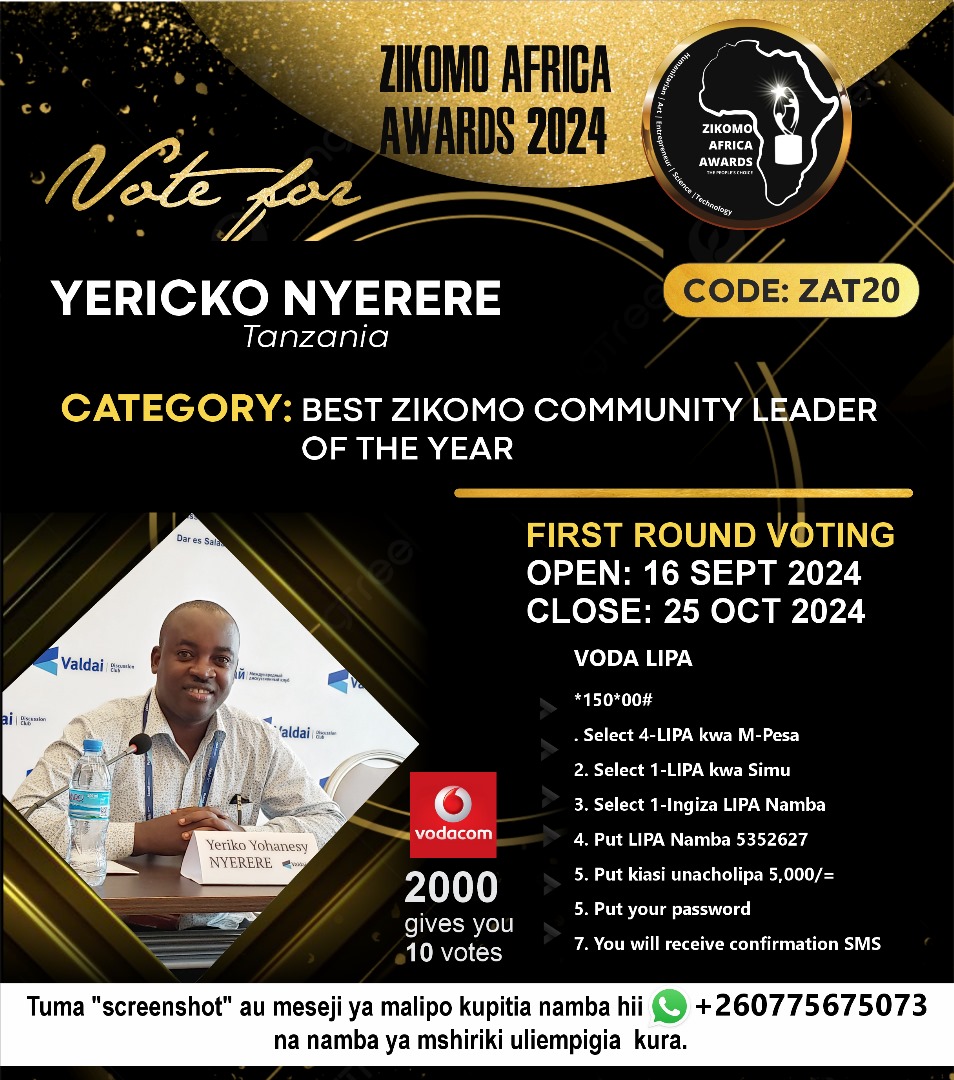 YERICKO NYERERE - TANZANIA