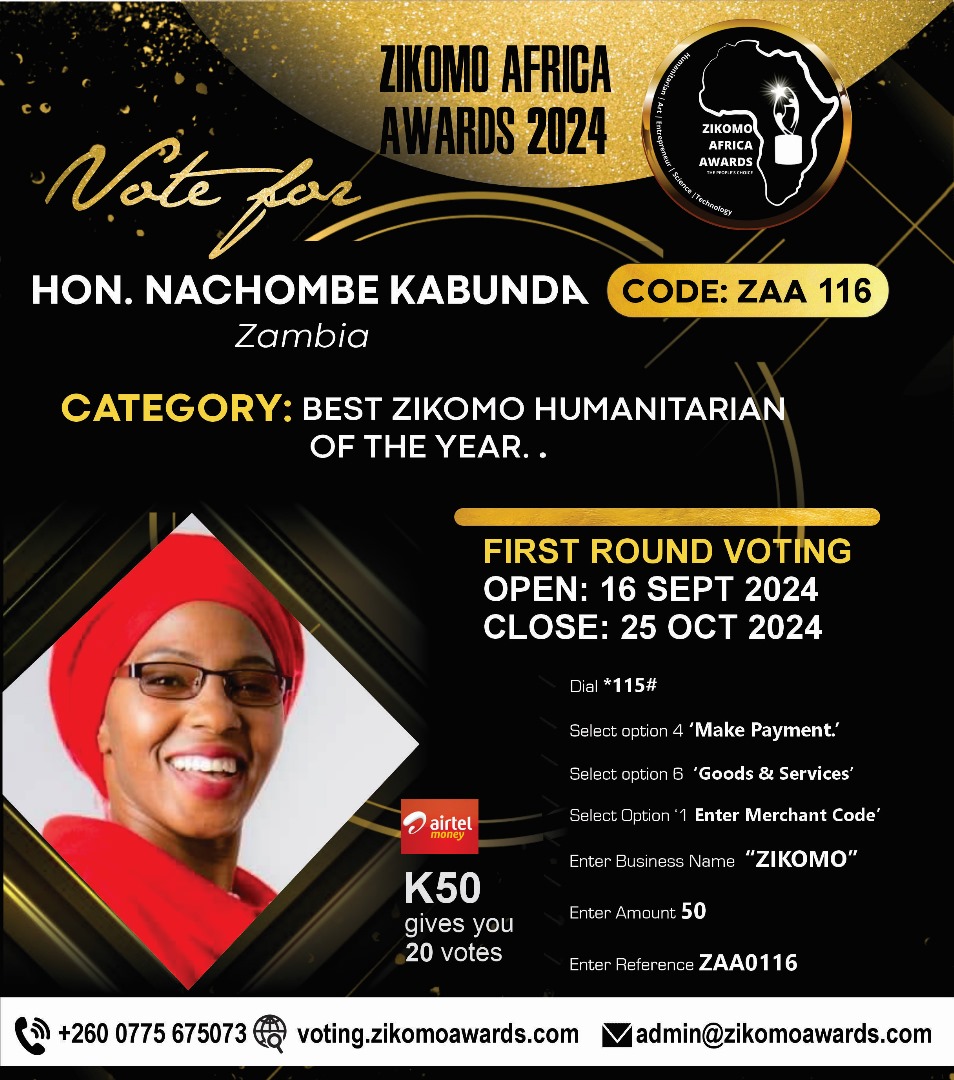 HON NACHOMBE KABUMBA - ZAMBIA