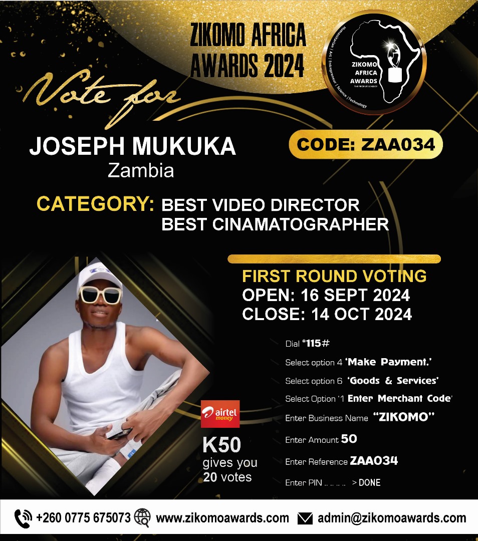 JOSEPH MUKUKA (INK DROP SA FILMS)- ZAMBIA