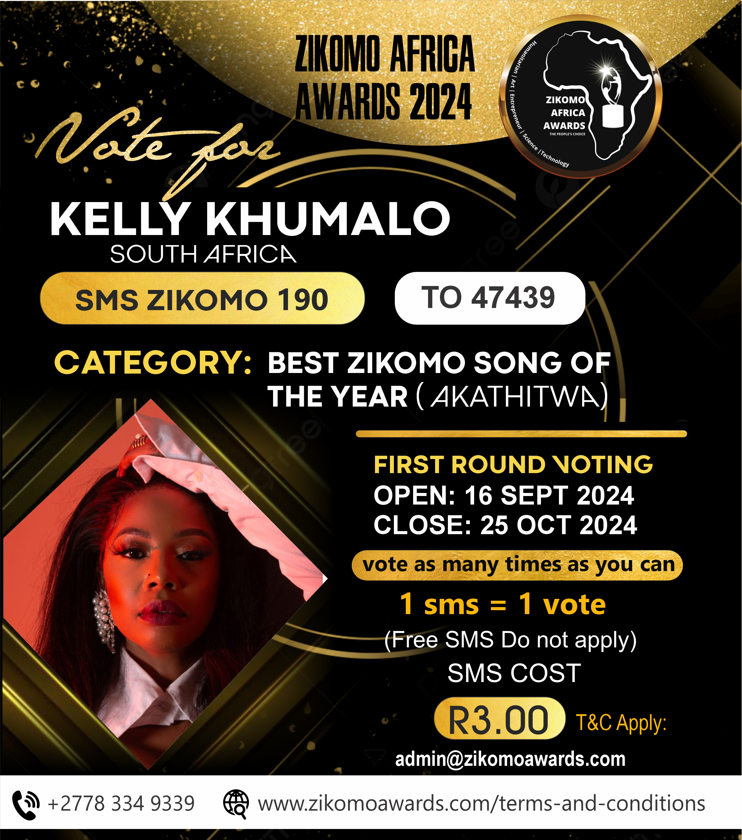 KELLY KHUMALO - SOUTH AFRICA