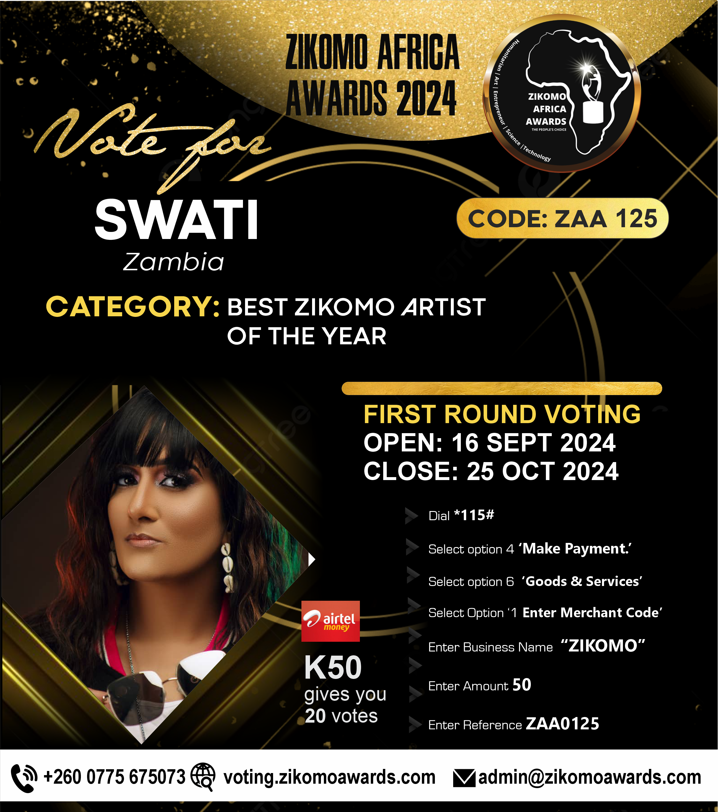 SWATI -ZAMBIA